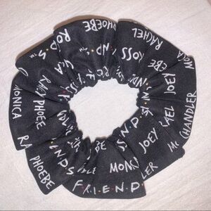 $7ea or 3/$15 FRIENDS TV show hair Scrunchie handmade
